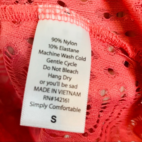 Lularoe pink lace kimono nwot - Picture 4 of 5